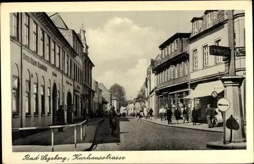 Ak Bad Segeberg in Schleswig Holstein, Kurhausstraße