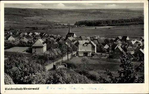 Ak Waldernbach Mengerskirchen im Westerwald, Blick vom Hildegardishof