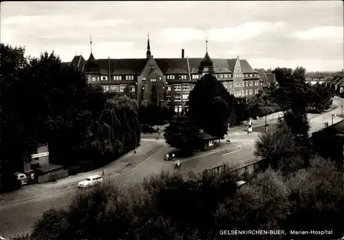 Ak Buer Gelsenkirchen im Ruhrgebiet, Marienhospital