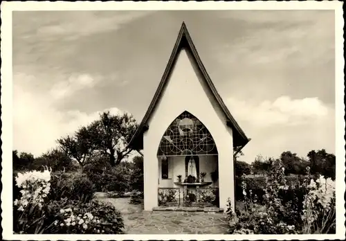 Ak Geilenkirchen Nordrhein Westfalen, St. Elisabeth Krankenhaus, Fatima Kapelle im Garten