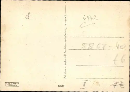 Ak Rotenburg an der Fulda, Am Steinweg