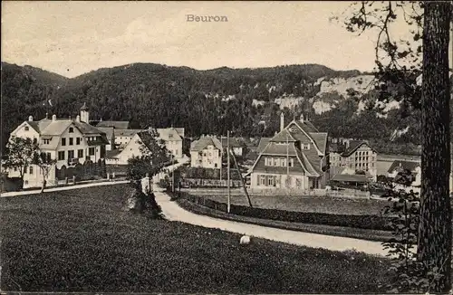 Ak Beuron an der Donau Württemberg, Blick auf den Ort