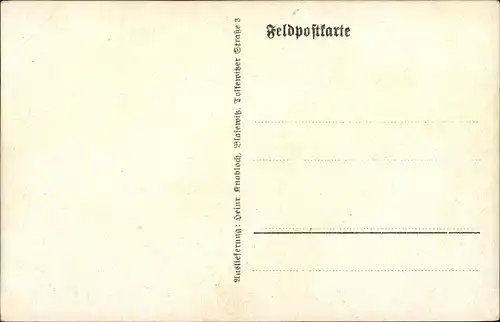 Ak Sammlung von Granatlöchern verschiedener Größen, I WK