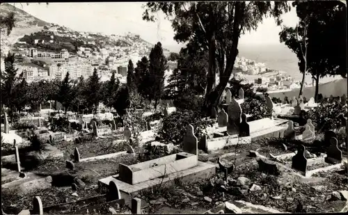 Ak Algier Alger Algerien, Cimetiere d'El Kettar et de Notre Dame a'Afrique