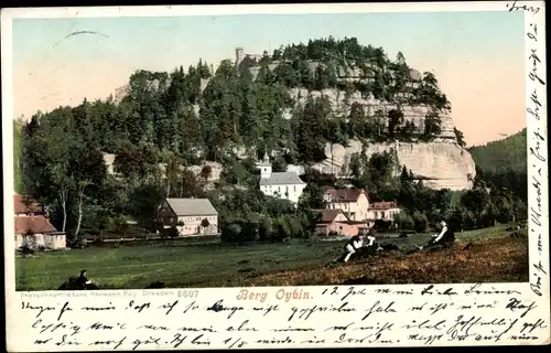 Ak Oybin in der Oberlausitz, Berg Oybin
