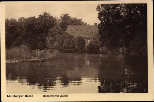 Ak Bendestorf am Kleckerwald in Niedersachsen, Lüneburger Heide, Bendestorfer Mühle