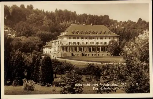 Ak Freudenstadt im Nordschwarzwald, Post-Erholungsheim