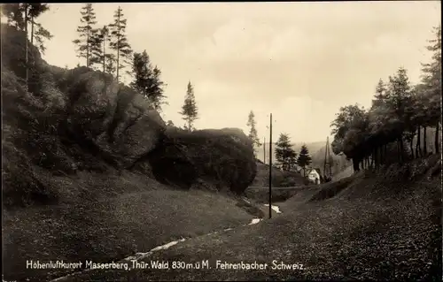 Ak Fehrenbach Masserberg in Thüringen, Fehrenbacher Schweiz