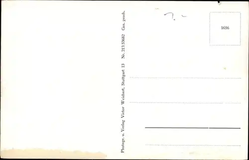 Ak Stuttgart in Württemberg, Panorama, Hasenbergturm