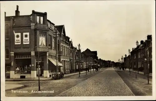 Ak Terneuzen Zeeland Niederlande, Axelschestraat