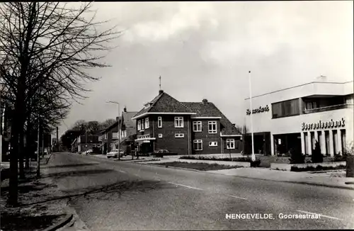 Ak Hengevelde Overijssel Niederlande, Goorsestraat, Boerenleenbank