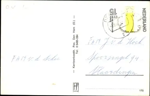 Ak Den Ham Overijssel, Molenstraat