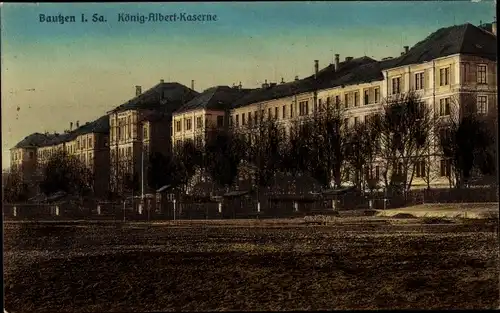 Ak Bautzen, König-Albert-Kaserne