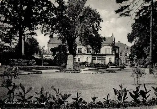 Ak Großschönau in der Oberlausitz Sachsen, Kulturpark