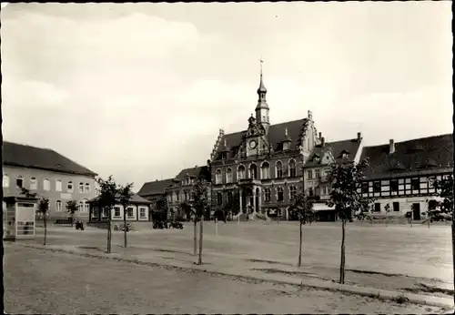 Ak Dahlen in Sachsen, Karl Marx Platz