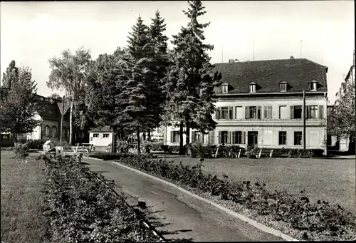 Ak Fraureuth im Vogtland Sachsen, Puschkinplatz