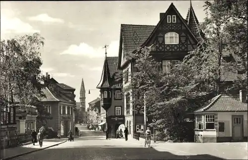 Ak Meiningen in Thüringen, Stadteingang