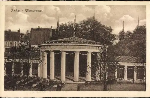 Ak Aachen in Nordrhein Westfalen, Elisenbrunnen