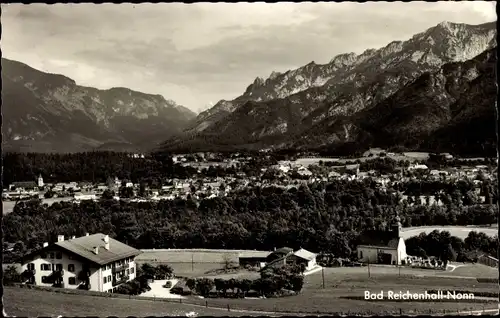 Ak Nonn Bad Reichenhall in Oberbayern, Panorama