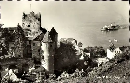 Ak Meersburg am Bodensee, Schloss