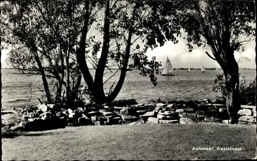 Ak Aalsmeer Nordholland Niederlande, Westeinder