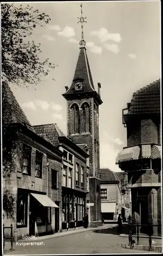 Ak Gouda Südholland Niederlande, Kviperstraat