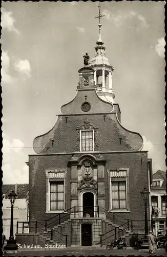 Ak Schiedam Südholland Niederlande, Stadhuis