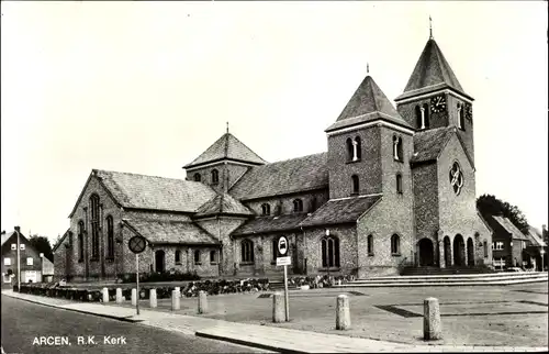 Ak Arcen Venlo Limburg Niederlande, R. K. Kerk