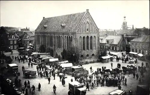 Ak Oud Winschoten Groningen Niederlande, Marktplein