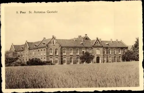Ak Peer Flandern Limburg, St. Antonius Gesticht
