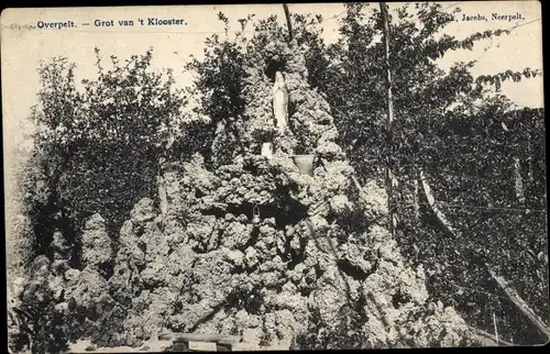 Ak Overpelt Pelt Flandern Limburg, Grot van 't Klooster