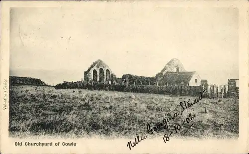 Ak Cowie Schottland, Old Churchyard