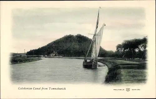 Ak Schottland, Caledonian Canal from Tomnahurich
