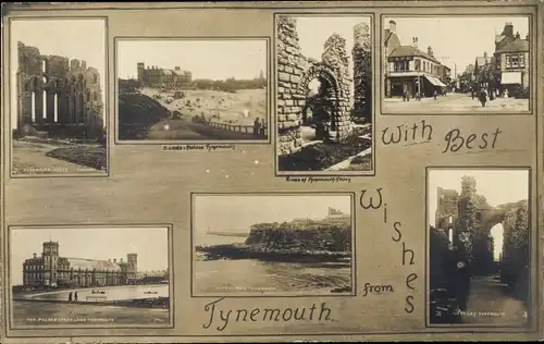 Ak Tynemouth Tyne and Wear England, Ortsansichten