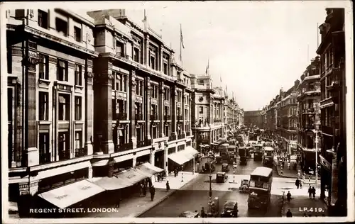 Ak London City England, Regent Street