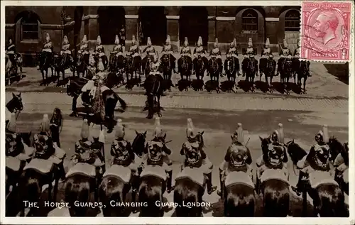 Ak London City England, The Horse Guards, Changing Guard