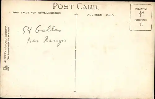 Ak Carnarvon Wales, Castle from River