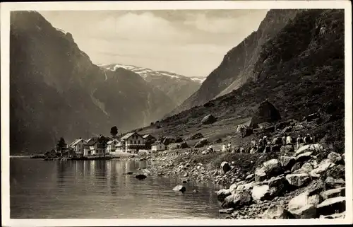 Ak Gudvangen Norwegen, Panorama