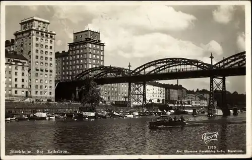 Ak Stockholm Schweden, Sankt Eriksbron