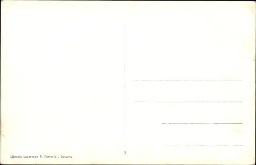 Ak Locarno Kanton Tessin Schweiz, Panorama