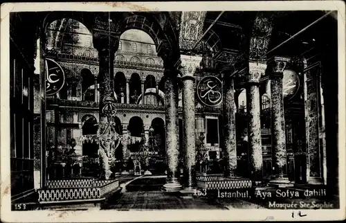 Ak Konstantinopel Istanbul Türkei, Mosquee Ste Sophia