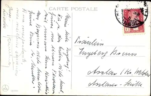 Ak Constantinople Türkei, Mosquée Sultan Ahmed et l'Hippodrome