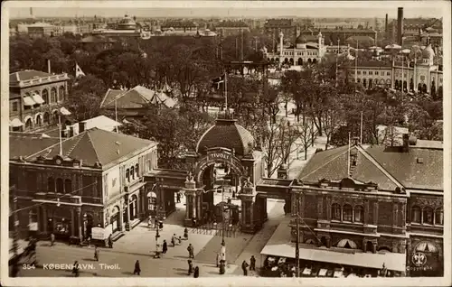 Ak København Kopenhagen Dänemark, Tivolis Indgang