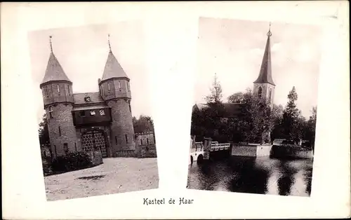 Ak Haarzuilens Vleuten Utrecht Niederlande, Kasteel de Haar