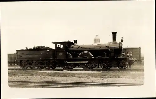 Foto Ak Niederländische Eisenbahn, Holland Railway 380, Steam Locomotive SS 3815/92, Dampflokomotive