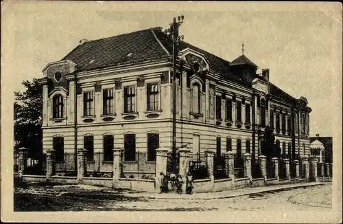 Ak Smecno Smetschno Smeczno Mittelböhmen, Chlapecka skola