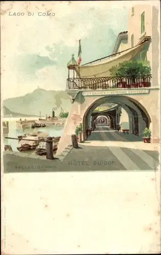 Litho Bellagio Lago di Como Lombardia, Hotel Suisse