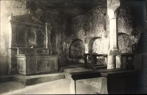 Foto Ak Sankt Peter Salzburg in Österreich, Innenansicht