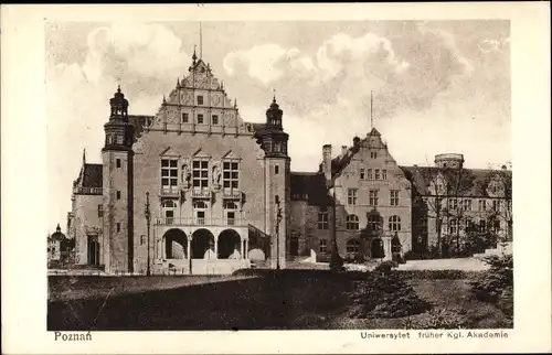 Ak Poznań Posen, Uniwersytet früher Kgl. Akademie