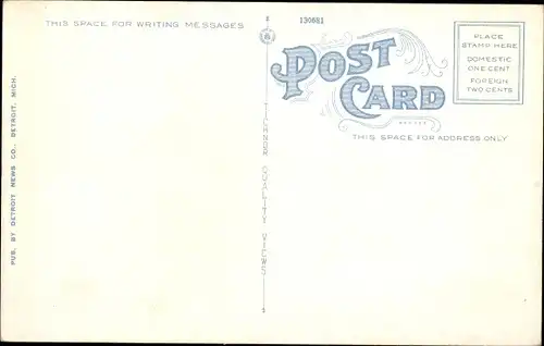 Ak Detroit Michigan USA, Greater Penobscot, with Group of other Office Buildings, Financial District